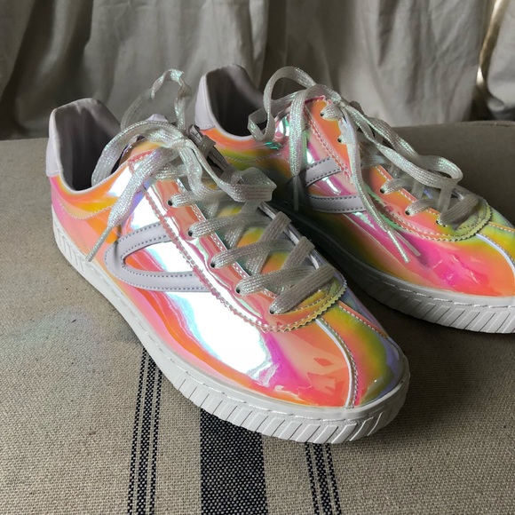 tretorn iridescent sneakers